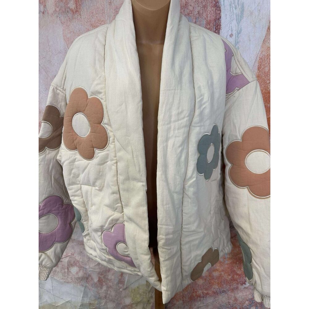Free People Blank NYC Flower Bath Jacket - Picture 8 of 9